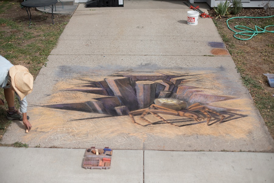 Orb Weaver - Chalk